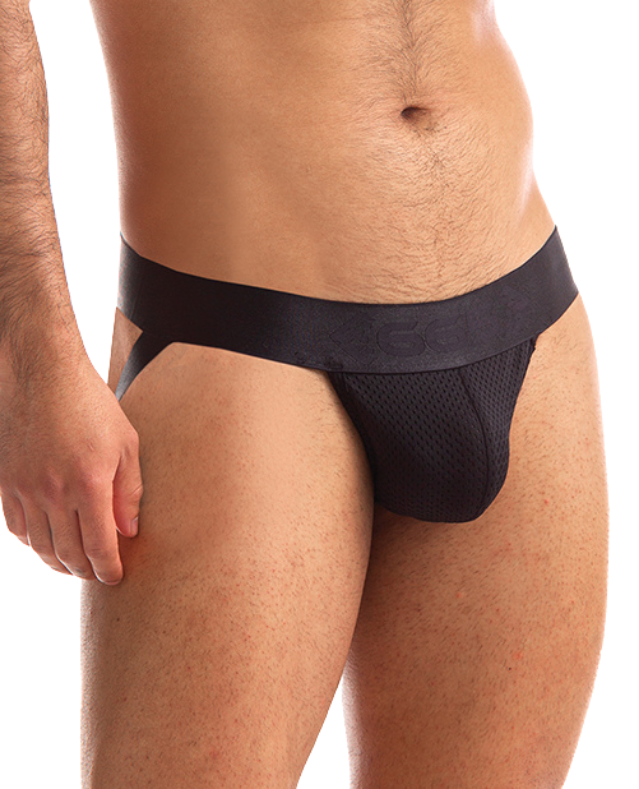 665 Stealth Jockstrap - Black - Men's Lingerie