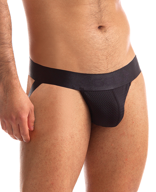 665 Stealth Jockstrap - Black - Men's Lingerie