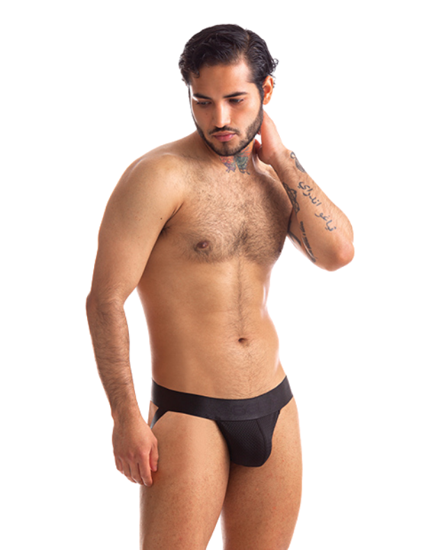 665 Stealth Jockstrap - Black - Men's Lingerie