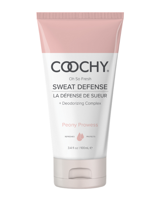 Coochy - Sweat Defense Protection Lotion - 3.4 oz Peony Prowess