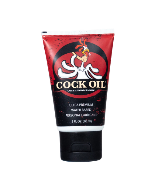 Water Based Premium Lubricant Massage Gel - Squeeze Tube 2 oz