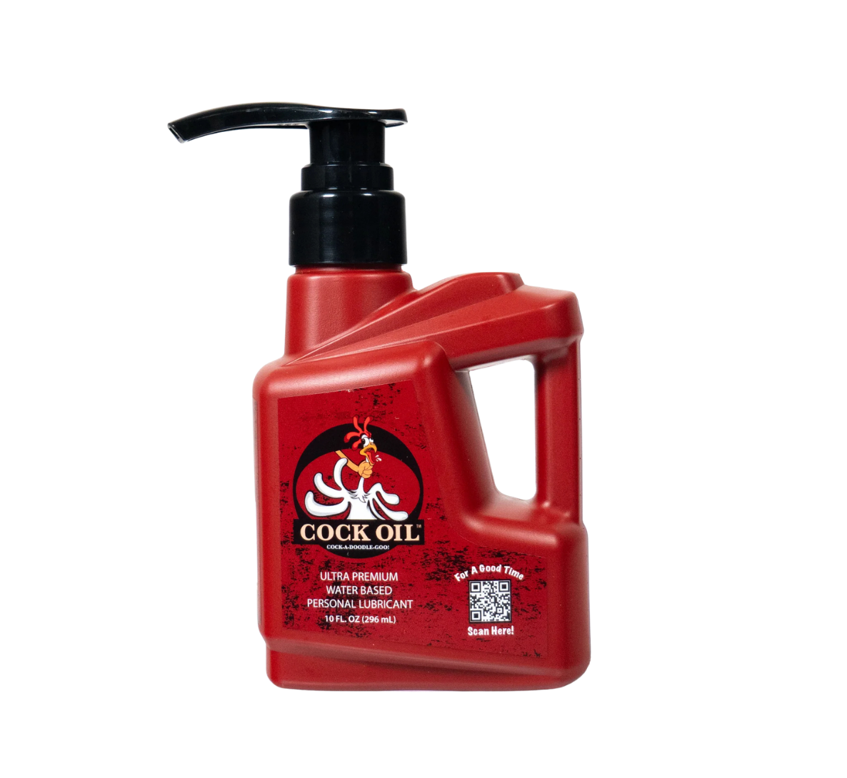 Water Based Premium Lubricant Massage Gel- Pump Bottle 10 fl oz