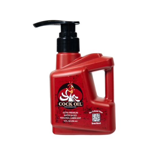 Water Based Premium Lubricant Massage Gel- Pump Bottle 10 fl oz