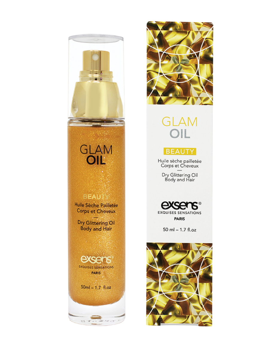 Beauty Glam Oil w/Glitter