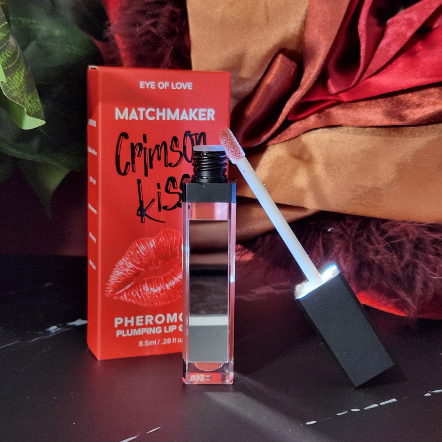 Crimson Kiss - Pheromone Plumping Lip Gloss