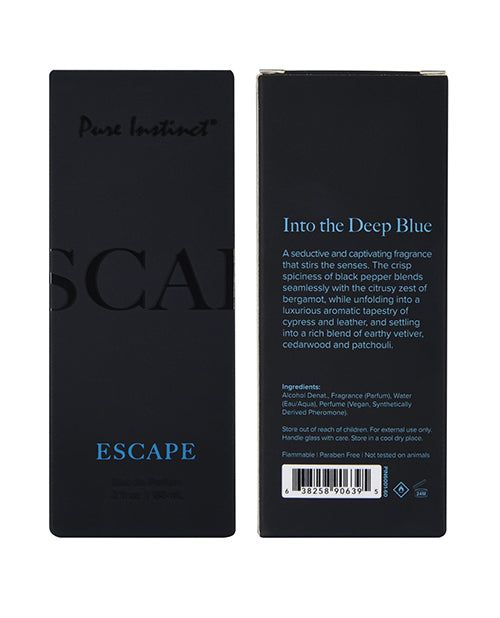 PURE INSTINCT MENS PHEROMONES COLOGNE - 2oz.