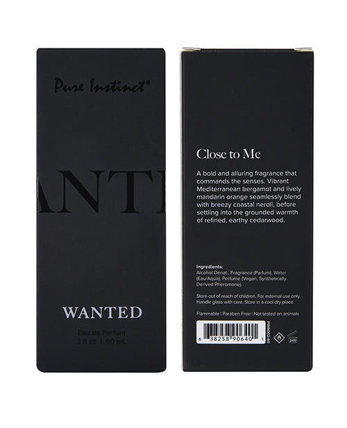 PURE INSTINCT MENS PHEROMONES COLOGNE - 2oz.
