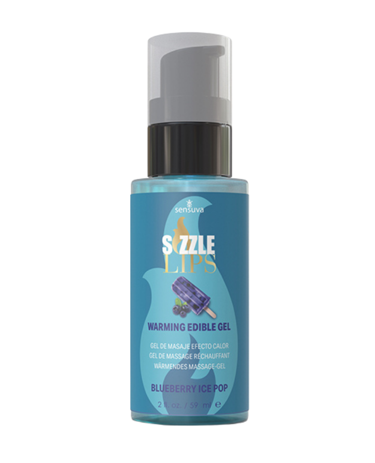 Sizzle Lips 2 oz - Edible Warming Gel