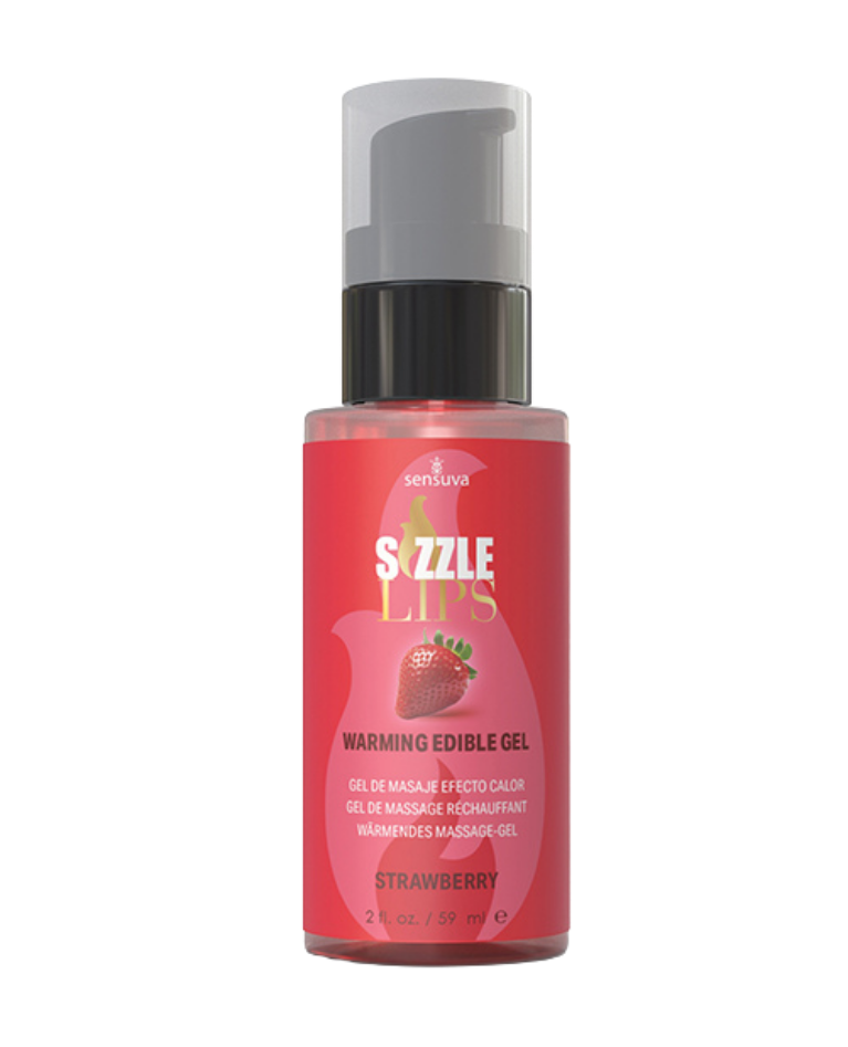 Sizzle Lips 2 oz - Edible Warming Gel