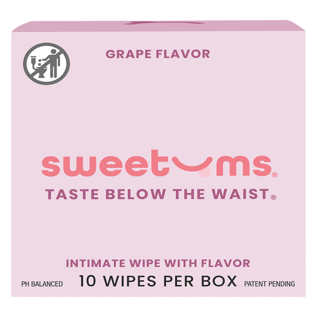 Sweetums Wipes - 10 Pack Flavored Wipes