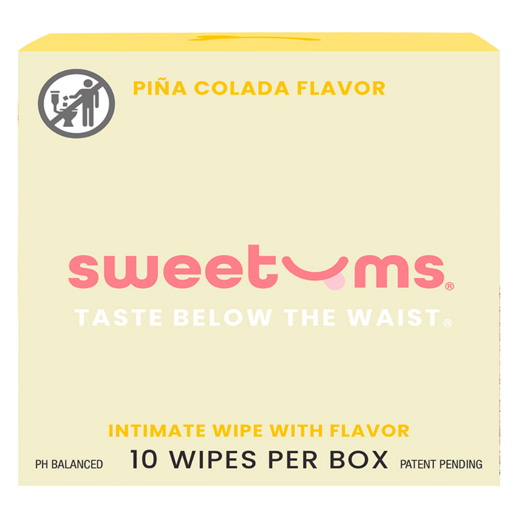 Sweetums Wipes - 10 Pack Flavored Wipes